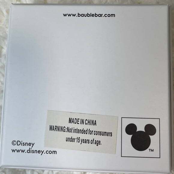 Disney Baublebar Cruella De Vil Stud Earrings NEW Disney Villain 101 Dalmatians - Picture 6 of 9